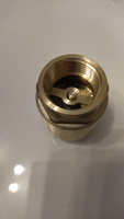 Обратный клапан с металлическим штоком с уплотнительным кольцом для скважинного насоса 1" внутренняя - наружная, TIM арт. JH-1012A #3, Евгений М.