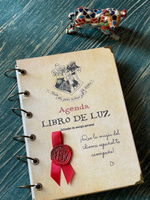 Agenda "Libro de Luz", блокнот на испанском языке без стикеров #1, Виктория Р.