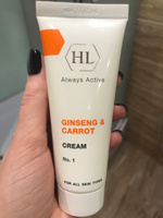 Holy Land Крем №1 для лица Ginseng & Carrot Cream, 70 мл #14, Екатерина Т.