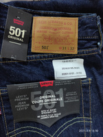 Джинсы Levi's 501 Levi's ORIGINAL FIT #21, Александр Б.