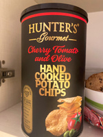 Картофельные чипсы натуральные, приготовленные вручную Hunter's Gourmet "Черри и Оливки", 150г #55, Angelina V.