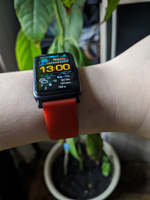 Силиконовый ремешок для часов 20 мм, универсальный ремень для Samsung Galaxy Watch Xiaomi Amazfit Bip GTS, Браслет на часы 20mm #4, Ольга П.