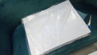 Пакет бумажный подарочный, упаковка 12 штук., размер 60*45*20 см, ламинированный, белый, матовый, плотный #1, Артур Б.