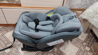 Автокресло детское AMAROBABY Brilliant ISOFIX класс D, группа 0+/1/2/3, 0-36 кг, (0-12 лет), серый #11, Марина Д.