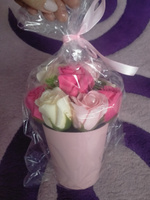 Букет из мыла, мыльных роз, подарок маме, цветы на 8 марта #69, Наталья Б.