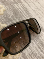 "AviaLux Brown G" от Timbersun, деревянные поляризационные солнцезащитные коричневые с градиентом очки авиаторы ручной работы #8, Zaira M.