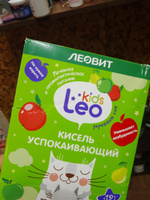 Кисель детский успокаивающий Leokids ЛЕОВИТ с 12 месяцев для снижения возбудимости быстрого приготовления растворимый в пакетиках 5 шт по 12г #48, Александр И.