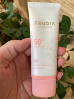 FRUDIA Солнцезащитный крем праймер для лица SPF 50+ PA+++ против пигментации уход спф защита, 40 гр. #10, Ксения