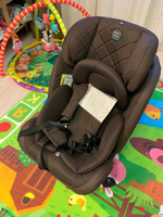 Автокресло детское AMAROBABY Brilliant ISOFIX класс D, группа 0+/1/2/3, (коричневый) #13, Бульон