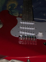 FENDER SQUIER MM STRATOCASTER HARD TAIL RED электрогитара, цвет красный #7, Артур Г.