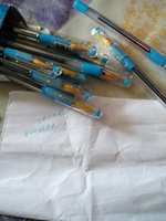 Ручка шариковая MunHwa MC Gold, цвет чернил голубой, 12 шт #2, Екатерина М.