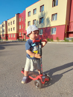 Самокат детский трехколесный со светящимися колесами (RB-01) до 50 кг #4, Ирина Л.