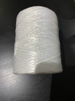 Шпагат полипропиленовый белый 1000 текс, 500 м, 2,5 мм, 50 кгс #8, Елена Р.