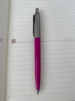 Ручка шариковая Parker Jotter Originals Magenta CT, M, чернила синие, блистер, арт. 2075996 #145, Galina Romania