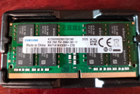 Оперативная память So-dimm 8 Гб 2Rx8 DDR4 PC4 2666 МГц 21300S 1x8 ГБ (M471A1K43DB1-CTD) #1, Виктор Е.