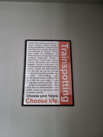 Постер для интерьера на стену (50х70 см). Кино На Игле. Choose Life (Trainspotting) #1, Никита К.