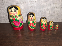 Семеновская матрешка 5 кукол "Россияночка" #8, Светлана М.