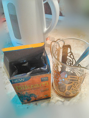 Чай Бикрам "Гранулированный" чёрный гранулированный CTC 100г карт ...