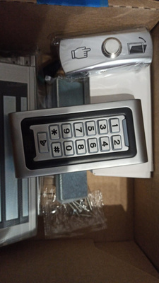 Комплект СКУД, замок электромеханический на калитку, кодовый замок ...