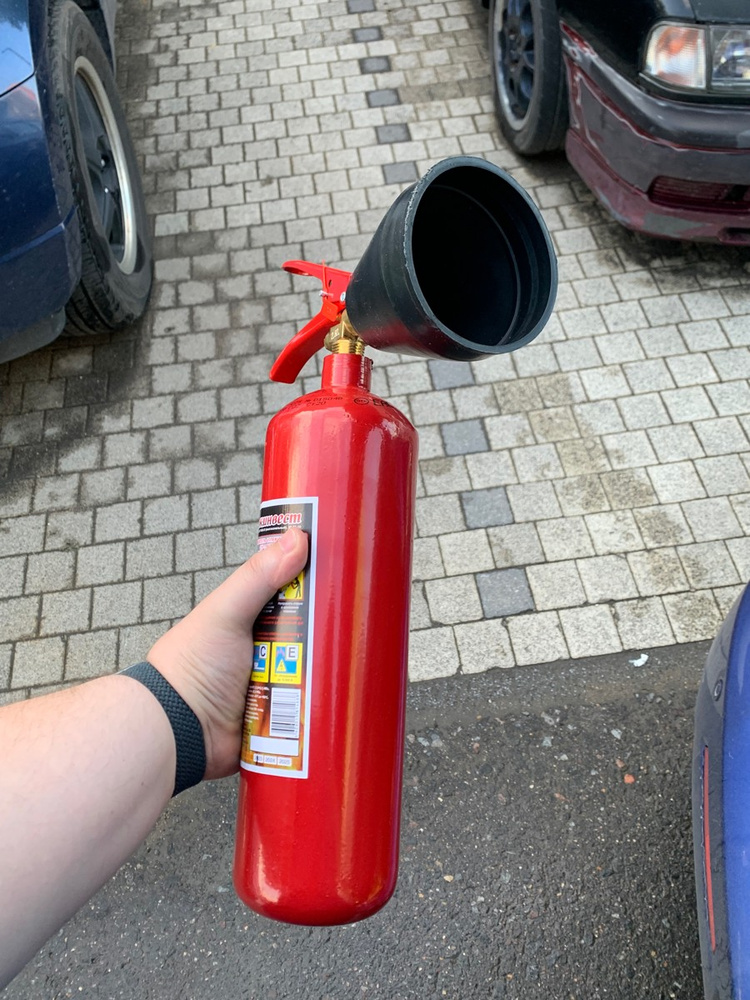 Углекислотный Огнетушитель автомобильный Ярпожинвест ОУ-1 C, E - купить ...