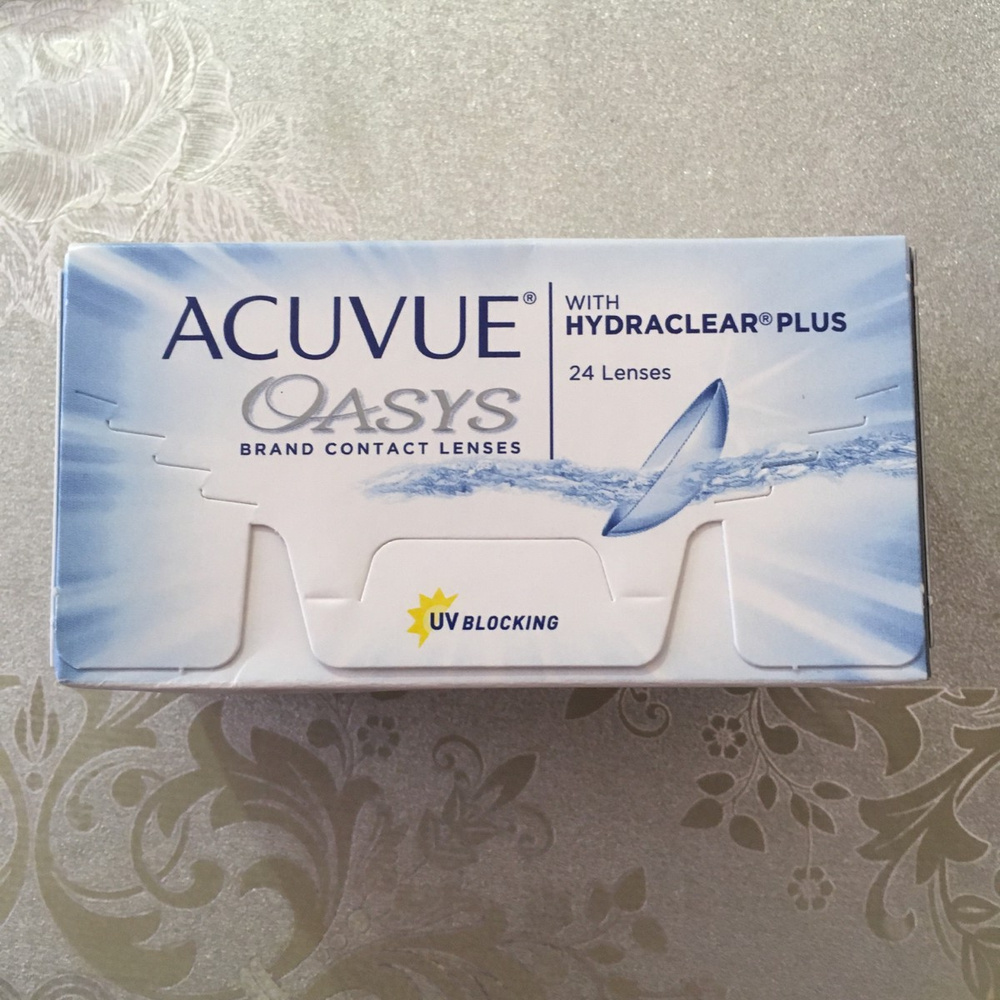 Acuvue oasys with hydraclear plus 24 линзы