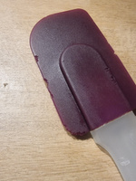 Лопатка силиконовая для кухни PATERRA, фиолетовая, 25 х 4 см #2, Алексей З.
