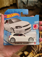 GRX41/GRX62 Машинка металлическая игрушка Hot Wheels коллекционная модель 99 HONDA CIVIC TYPE R (EK9) #18, Полина З.