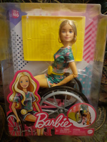 Кукла barbie в инвалидном кресле grb93