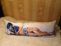 Дакимакура подушка обнимашка длинная Кэйа Геншин Импакт - Genshin Impact арт. D0931, 150х50 см #42, Юлия Р.