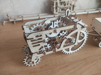 Сборная деревянная модель 3D-пазл UGEARS - Трактор / механический конструктор #38, Роман К.