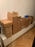 Коробки для хранения картонные 35х26х25 см, Гофроцентр 10 шт. Коробка картонная для переезда , для упаковки , для поставок на маркетплейсы 350х260х250 мм #2, Кристина М.