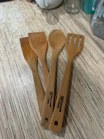 Набор деревянных лопаток для кухни Премиум, 3 предмета #7, Гульдесте М.