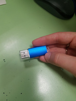 Флешка USB 64gb. Флеш - накопитель высокоскоростной на 64 Гб. Голубой #13, Татьяна К.