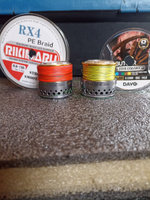 Плетеный шнур RIKIMARU RX PEx4 / 0.12мм, 8.2кг, Multicolor, 150м, / Леска плетенка для рыбалки #12, иванов в.