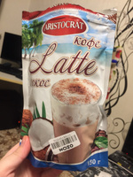 Растворимый Кофейный напиток Latte "КОКОС" с натуральной мякотью кокоса 150 гр #4, Юлия Б.