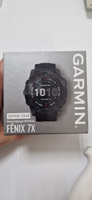 Garmin Умные часы Fenix 7X Sapphire Solar DLC Titanium, 51mm, Fenix 7X Sapphire Solar DLC Titanium, черный #28, Алексей К.