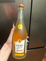 Безалкогольное шампанское LIGHT LIVE Sparkling Mango / Манго (0,0%, 0.75L) Игристый коктейль на основе безалкогольного вина полусладкий, Германия #4, Ольга Г.