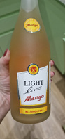Безалкогольное шампанское LIGHT LIVE Sparkling Mango / Манго (0,0%, 0.75L) Игристый коктейль на основе безалкогольного вина полусладкий, Германия #6, Олег Ж.