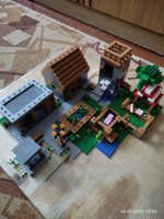 Конструктор Майнкрафт Деревня, 1180 деталей, Minecraft #73, Марина В.