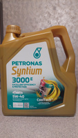 PETRONAS SYNTIUM 3000 E 5W-40 Масло моторное, Синтетическое, 4 л #3, Арман К.