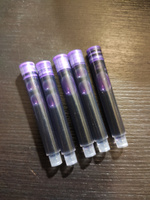 Фиолетовые картриджи для перьевой ручки 3,4 мм, 5 шт. #2, Елена А.