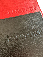 Обложка на паспорт мужская женская кожаная Daily4You черная #63, Вероника С.