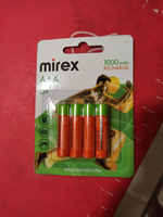 Аккумуляторы Mirex HR03 / AAА 1000 mAh / аккумуляторные батарейки мизинчиковые, Ni-Mh, 4 шт. в упаковке #18, Александр С.