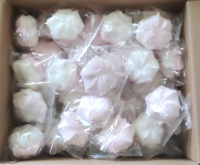 Зефир бело-розовый с ароматом ванили и малины в индвид. упаковке, 2 кг (форма цветок) #7, Андрей М.