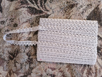 Кружево вязаное, шир 10 мм * уп 10 м цвет светло - серый для шитья, рукоделия и творчества #41, Марина С.
