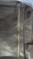 Fonmor Портфель мужской на плечо натуральная кожа, сумка мужская через плечо для ноутбука и документов #3, Дарья К.