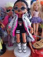 Кукла L.O.L. Surprise OMG Dance B Gurl Fashion Doll 15 сюрпризов неон лол #54, Анна Н.