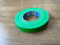 Зелёный gaffer tape флуоресцентный Folsen Premium FL 24мм х 50м. #3, Vitaly S.