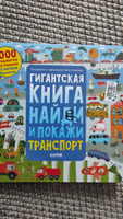 Гигантская книга Найди и покажи. Транспорт. 1000 предметов для поиска | Аникеева Инна #7, Екатерина Р.