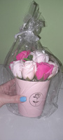 Букет из мыла, мыльных роз, подарок маме, цветы на 8 марта #72, Елена А.